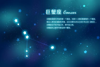 巨蟹座談幾次戀愛能結婚